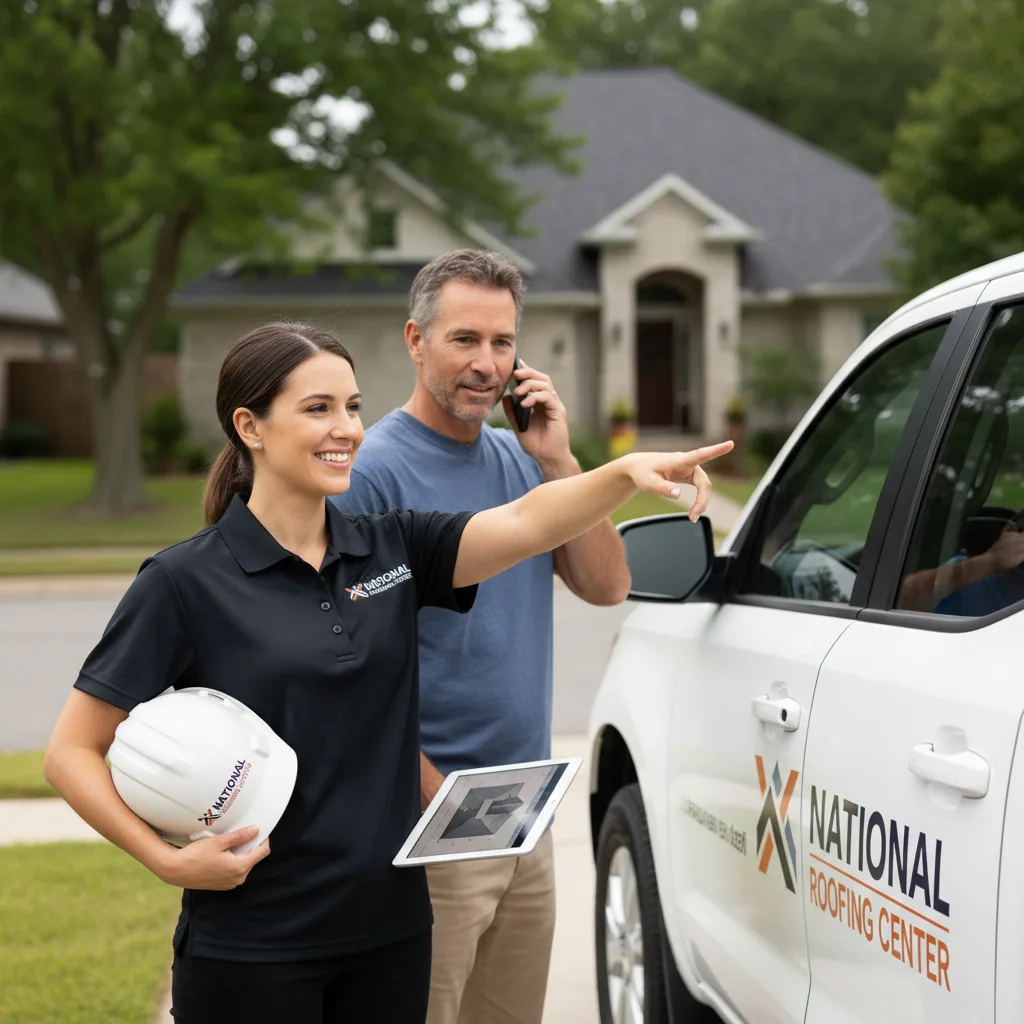 National Roofing Center customer support in North Collins
